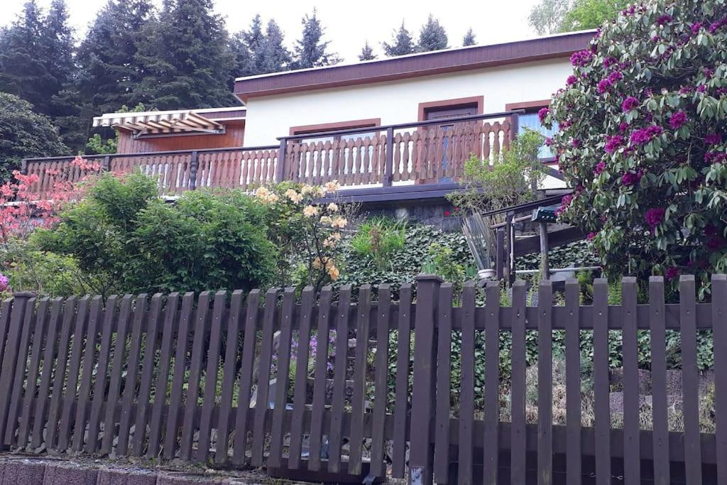 Bungalow Bluehende Oase Sebnitz Kültér fotó